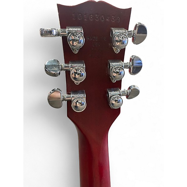 Used 2013 Gibson Les Paul 60s Tribute Wine Red Solid Body Electric Guitar