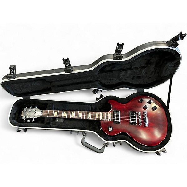 Used 2013 Gibson Les Paul 60s Tribute Wine Red Solid Body Electric Guitar
