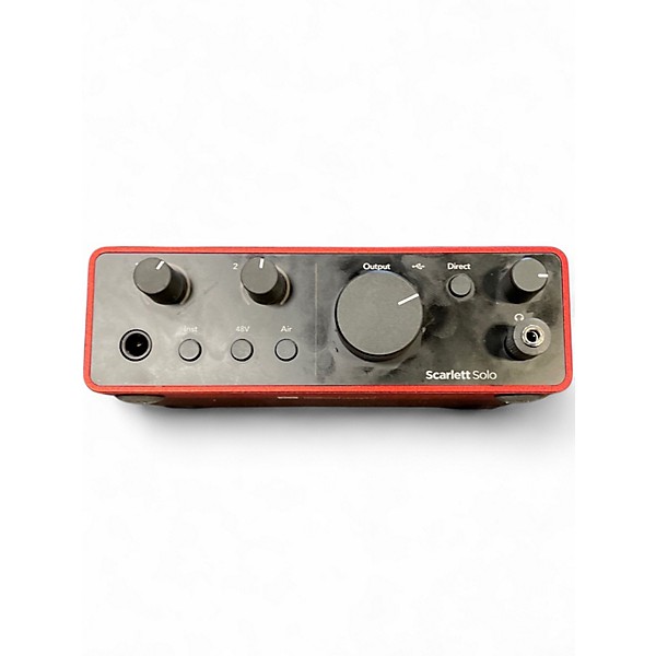 Used Focusrite Scarlett Solo Studio Gen 4 Audio Interface