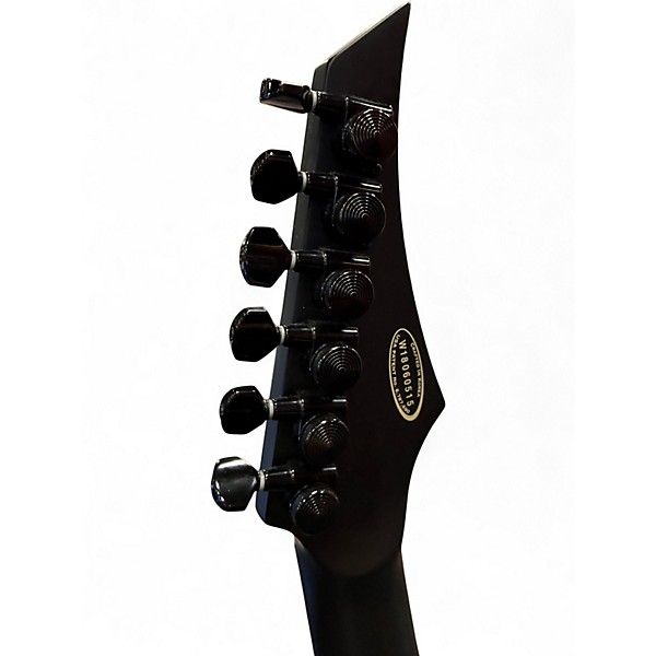 Used Line 6 Shuriken Variax Satin Black Solid Body Electric Guitar