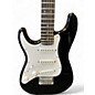 Used Squier Mini Stratocaster Left Handed Black Electric Guitar