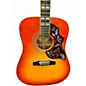 Used Epiphone Hummingbird Pro 2 Color Sunburst Acoustic Electric Guitar