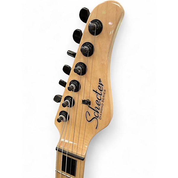 Used Schecter Guitar Research Justin Beck Ani Natural Solid Body Electric Guitar