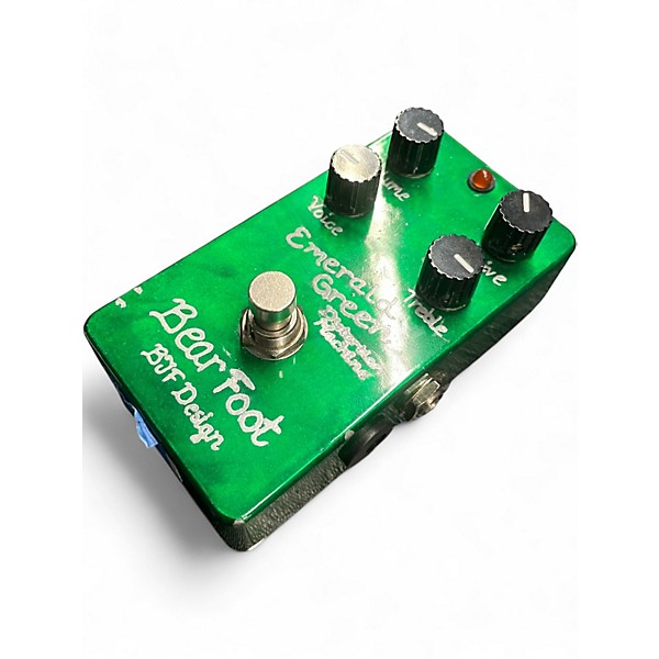Used Bearfoot  Emerald Green Distortion Machine Effect Pedal