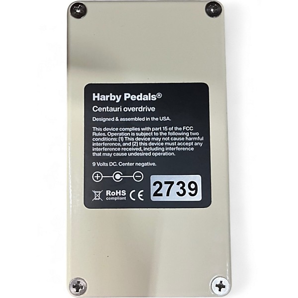 Used Harby Pedals Centauri Effect Pedal
