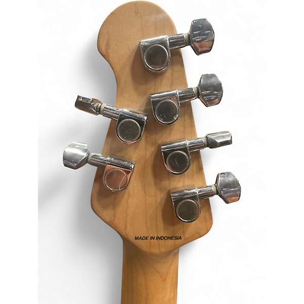 Used Sterling by Music Man CUTLASS Blue Solid Body Electric Guitar