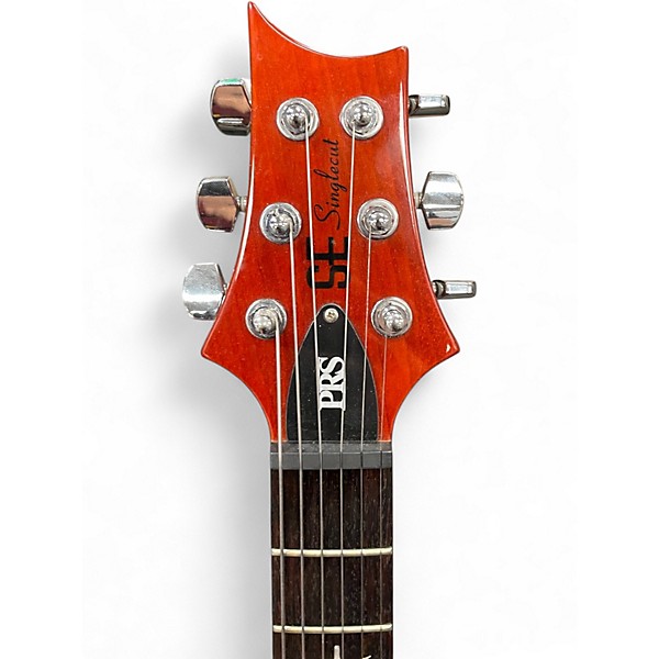 Used PRS Singlecut SE orange Solid Body Electric Guitar