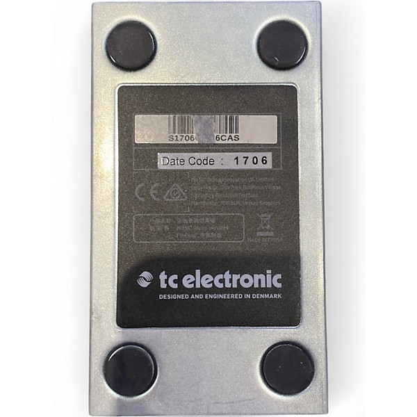 Used TC Electronic Cinders Overdrive Effect Pedal