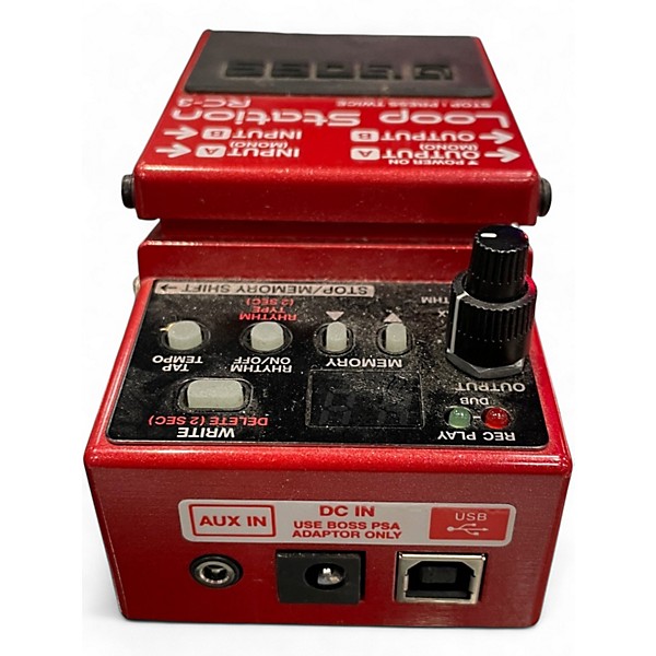 Used BOSS RC3 Loop Station Pedal