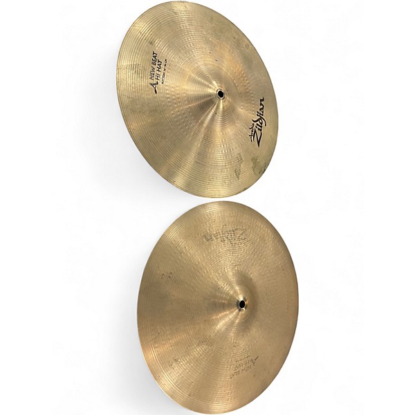 Used Zildjian 14in New Beat Hi Hat Pair Cymbal