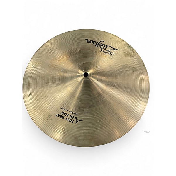 Used Zildjian 14in New Beat Hi Hat Pair Cymbal