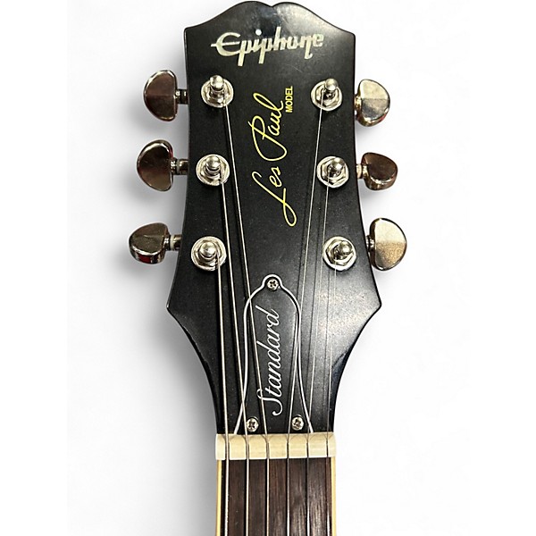 Used Epiphone Les Paul Standard Flame Top Sunburst Solid Body Electric Guitar