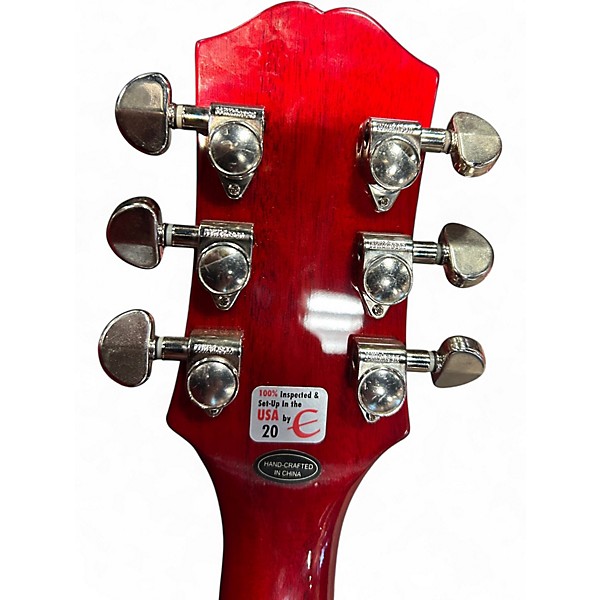 Used Epiphone Les Paul Standard Flame Top Sunburst Solid Body Electric Guitar