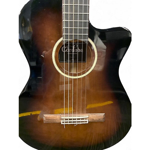 Used Cordoba FUSION 5 SONATA BURST Classical Acoustic Electric Guitar