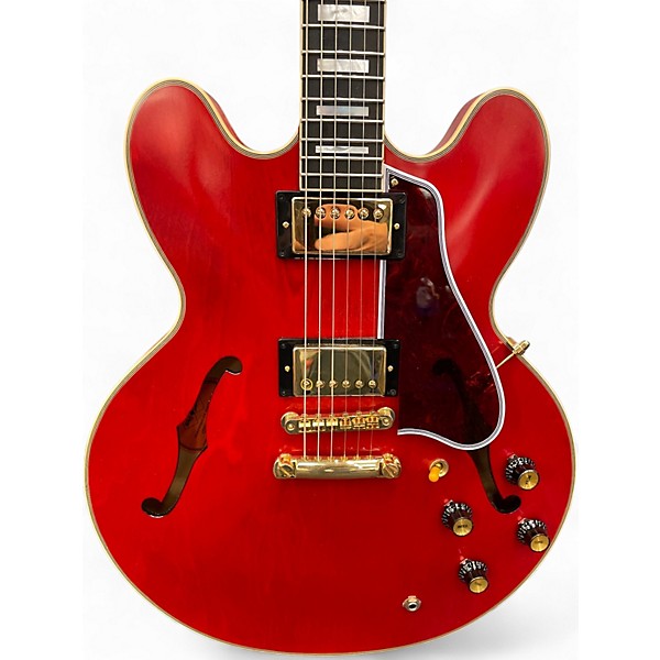 Used Epiphone Inspired By Gibson 1959 ES-335 Cherry Hollow Body Electric Guitar