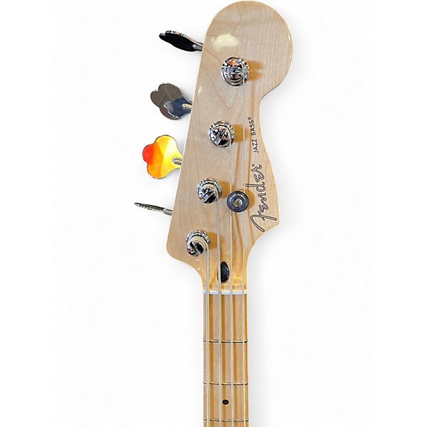 Used Fender Player Jazz Bass Black Electric Bass Guitar