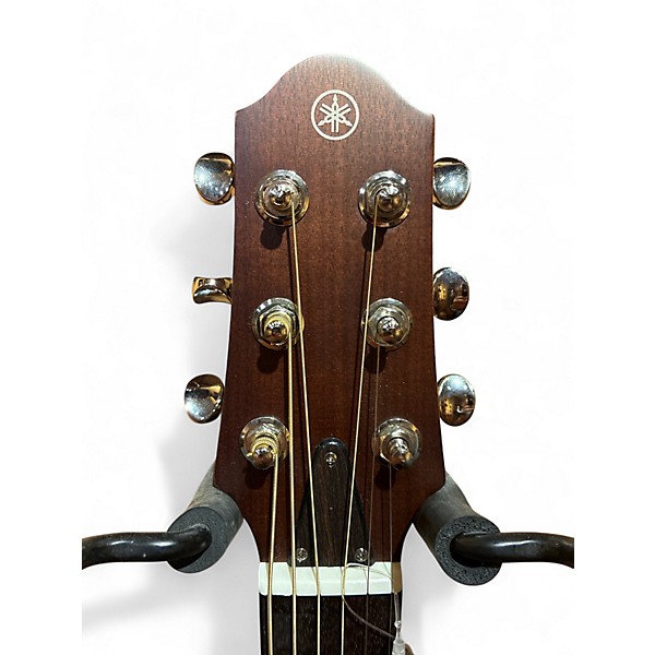 Used Yamaha SLG200S Black Acoustic Electric Guitar