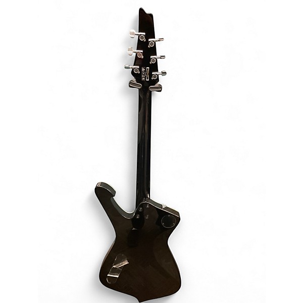 Used Ibanez PS60 Silver Sparkle Solid Body Electric Guitar