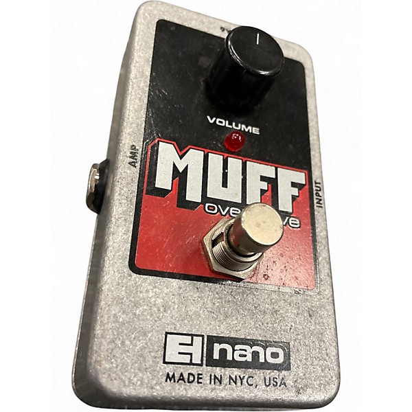 Used Electro-Harmonix Nano Muff Overdrive Effect Pedal