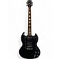Used Gibson SG Standard Ebony Solid Body Electric Guitar thumbnail