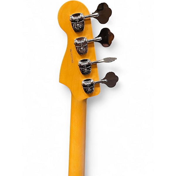 Used 2023 Fender American Professional II Precision Bass White Electric Bass Guitar