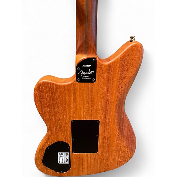 Used 2022 Fender American Acoustasonic Jazzmaster 2 Color Sunburst Acoustic Electric Guitar