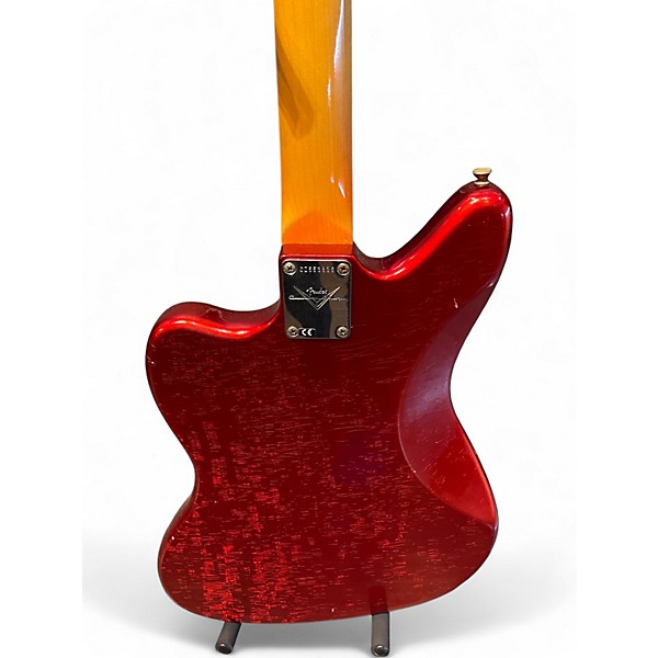 Used 2021 Fender 1963 Journeyman Relic Jaguar Candy Apple Red Solid Body Electric Guitar