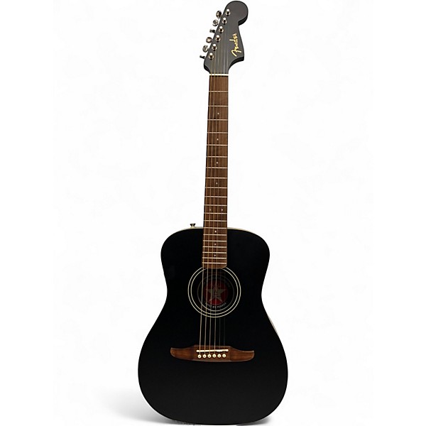 Used Fender JOE STRUMMER CAMPFIRE BLACK Acoustic Guitar