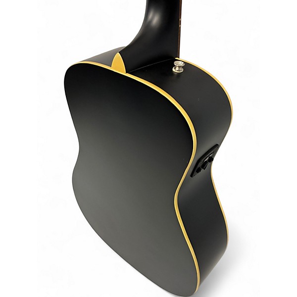 Used Fender JOE STRUMMER CAMPFIRE BLACK Acoustic Guitar