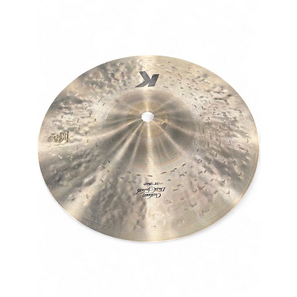 Used Zildjian 10in K Custom Dark Crash Cymbal