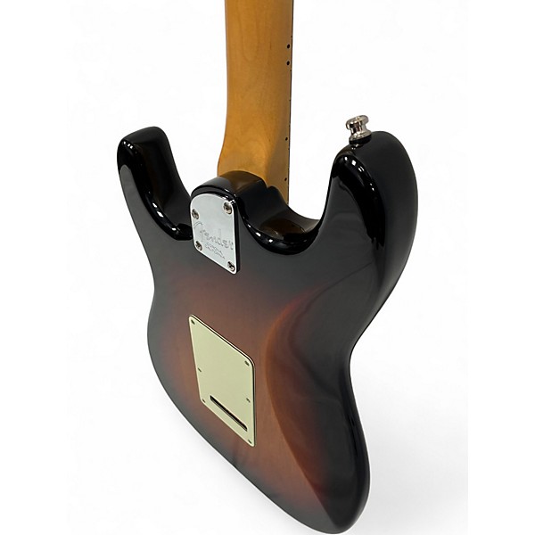 Used Fender American Elite Stratocaster 3 Color Sunburst Solid Body Electric Guitar