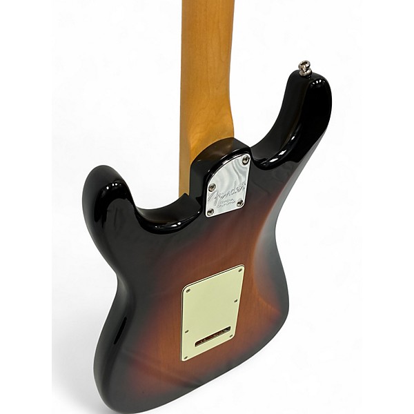 Used Fender American Elite Stratocaster 3 Color Sunburst Solid Body Electric Guitar