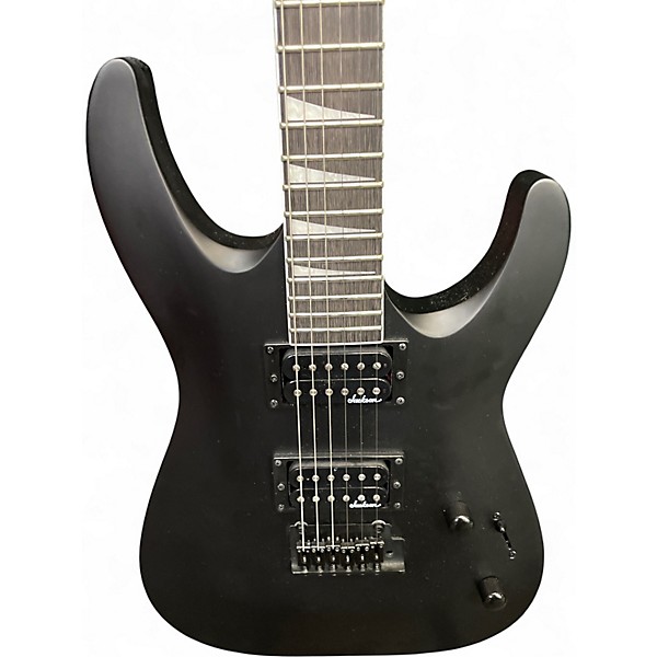 Used Jackson JS22 Dinky Black Solid Body Electric Guitar