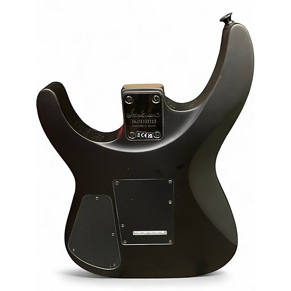 Used Jackson JS22 Dinky Black Solid Body Electric Guitar