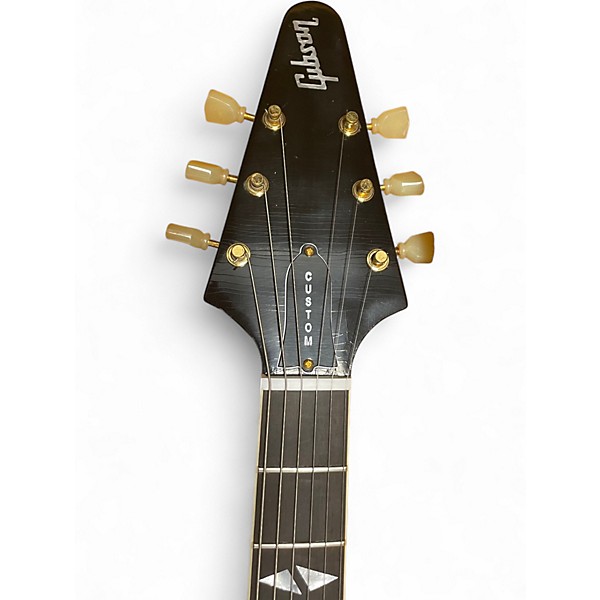 Used Gibson CUSTOM SHOP MURPHY LAB JIMI HENDRIX FLYING V Ebony Solid Body Electric Guitar