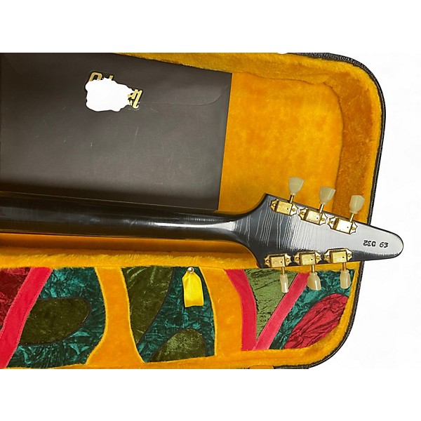 Used Gibson CUSTOM SHOP MURPHY LAB JIMI HENDRIX FLYING V Ebony Solid Body Electric Guitar