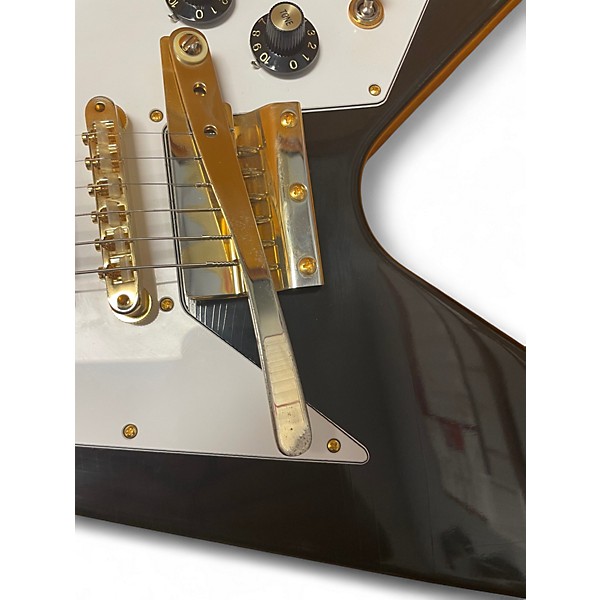 Used Gibson CUSTOM SHOP MURPHY LAB JIMI HENDRIX FLYING V Ebony Solid Body Electric Guitar