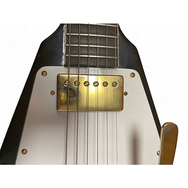 Used Gibson CUSTOM SHOP MURPHY LAB JIMI HENDRIX FLYING V Ebony Solid Body Electric Guitar