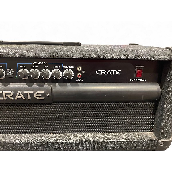 Used Crate GT1200H Solid State Guitar Amp Head
