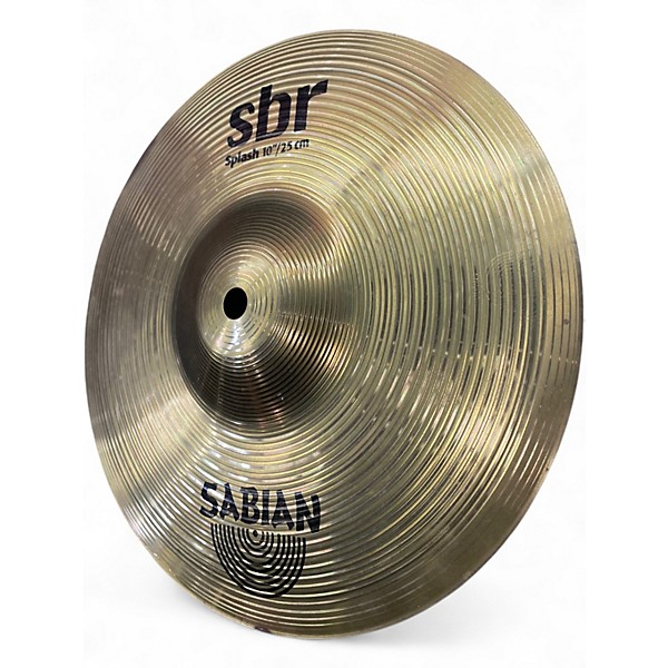 Used SABIAN 10in SBR Series Splash Cymbal