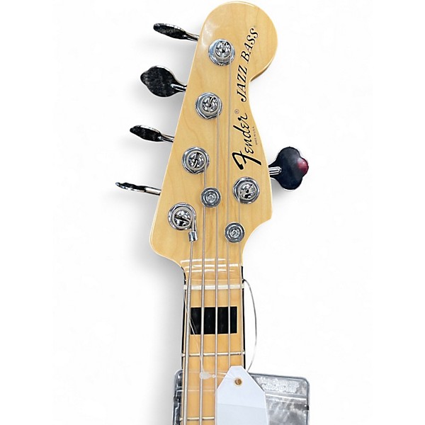 Used 2012 Fender American Deluxe Jazz Bass V Natural Electric Bass Guitar