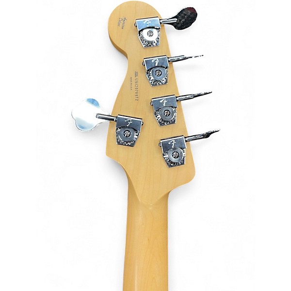 Used 2012 Fender American Deluxe Jazz Bass V Natural Electric Bass Guitar