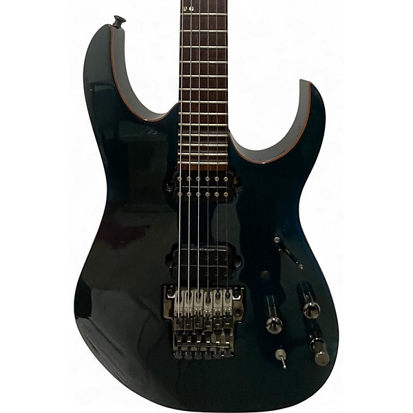 Used Ibanez prestige rg 2120x Green Solid Body Electric Guitar