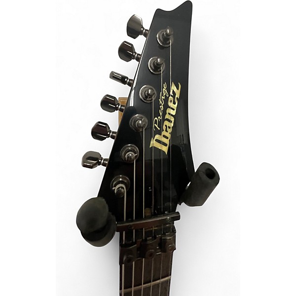 Used Ibanez prestige rg 2120x Green Solid Body Electric Guitar