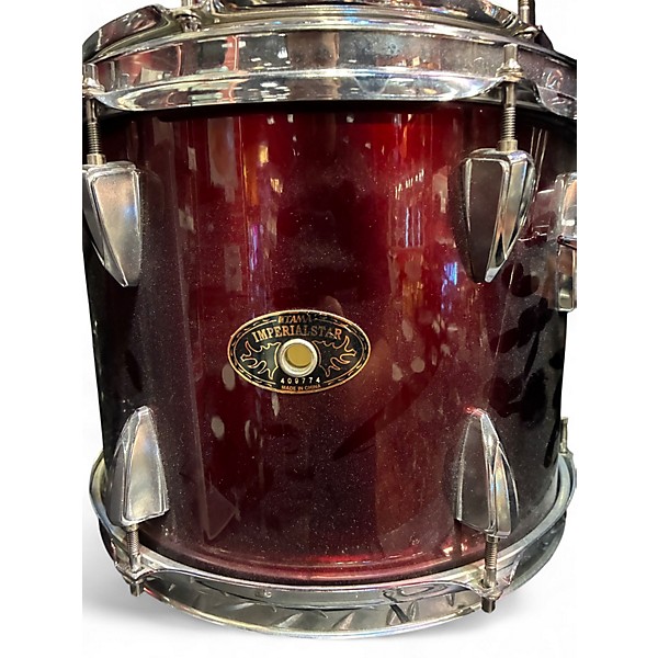 Used TAMA 6 Piece Imperialstar RED Drum Kit