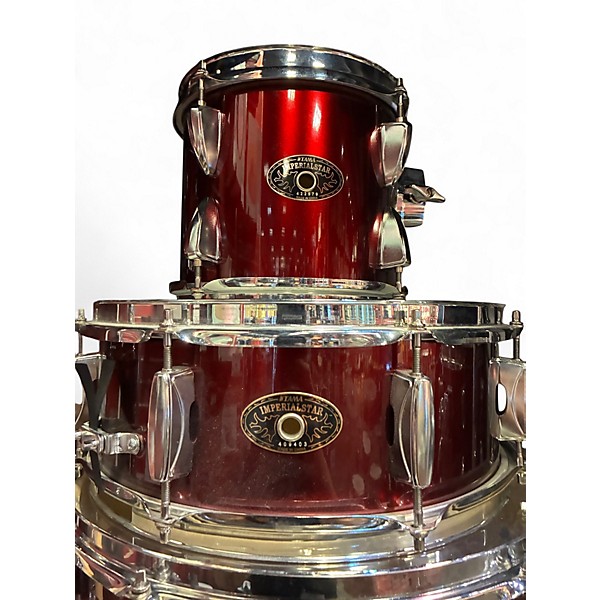 Used TAMA 6 Piece Imperialstar RED Drum Kit