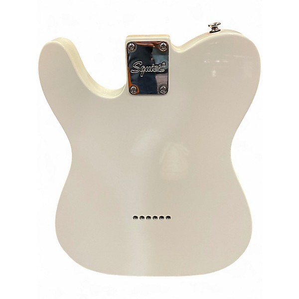 Used 2021 Squier Classic Vibe Telecaster Thinline Alpine White Hollow Body Electric Guitar