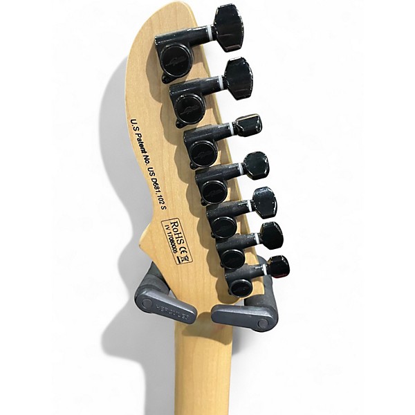 Used Legator Opus Performance 7 Multi Scale Seafoam Green Solid Body Electric Guitar