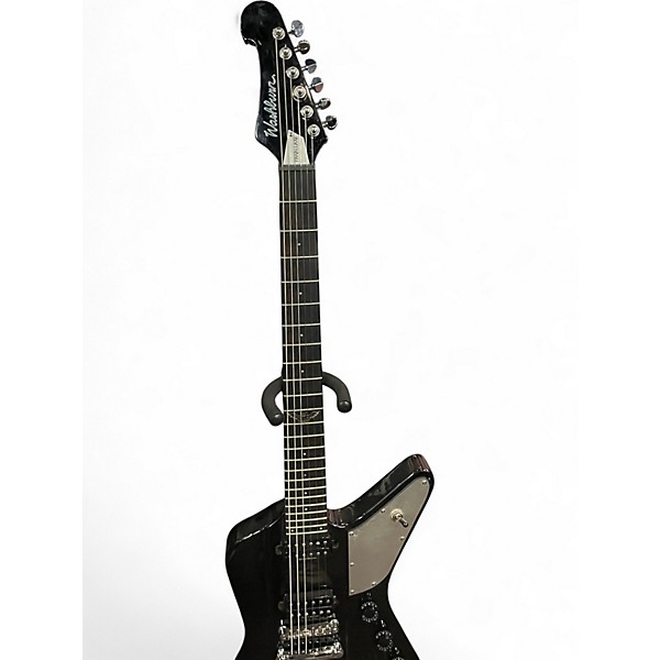 Used Washburn pxz200b Black Solid Body Electric Guitar