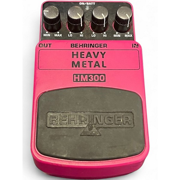 Used Behringer HM300 Heavy Metal Distortion Effect Pedal